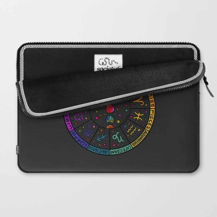 Zodiac Wheel Laptop Sleeve Gallery Image 2