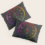 Zodiac Wheel Pillow Sham Gallery Image 3