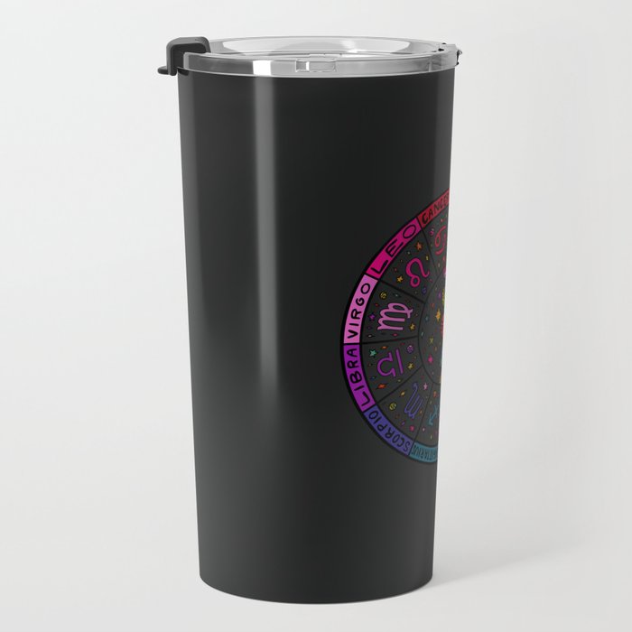Zodiac Wheel Travel Mug Gallery Image 3