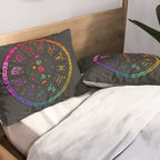 Zodiac Wheel Pillow Sham Gallery Image 2