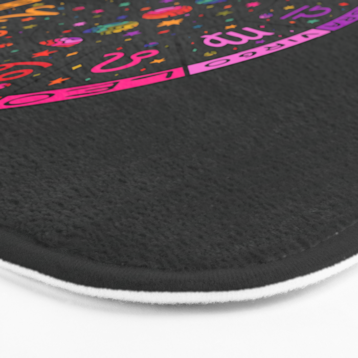 Zodiac Wheel Bath Mat Gallery Image 3