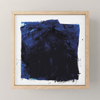 Blue Mini Art Print Gallery Image 1