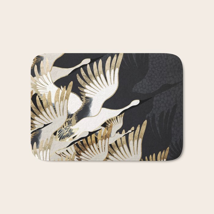 Crane Abstract Bath Mat Gallery Image 1