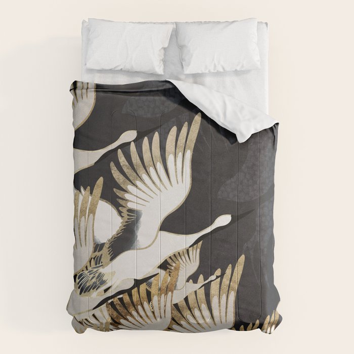 Crane Abstract Comforter Gallery Image 6
