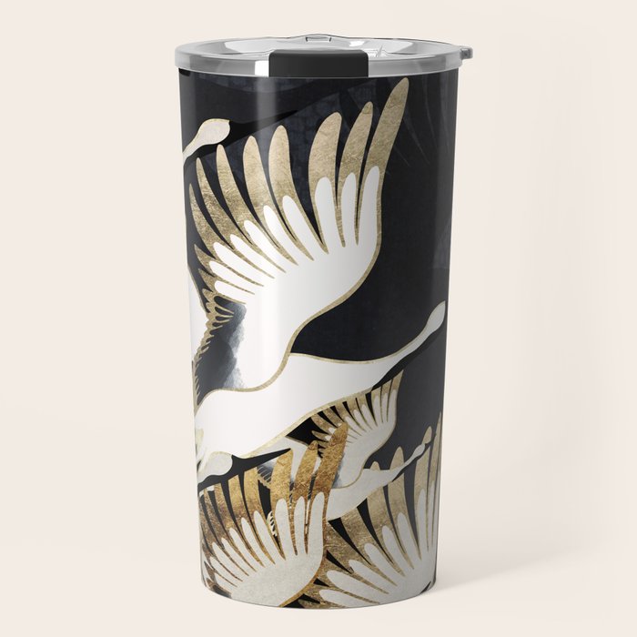 Crane Abstract Travel Mug Gallery Image 1