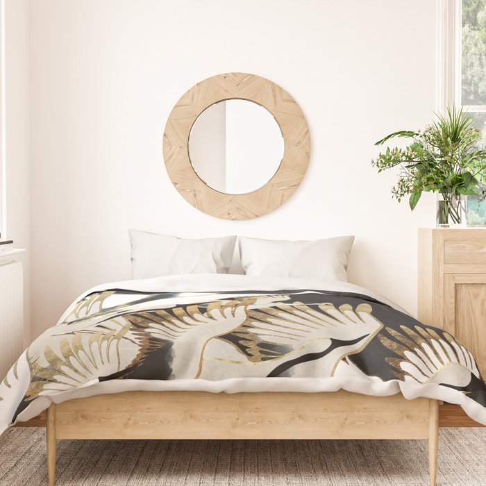 Crane Abstract Duvet Cover Gallery Image 3
