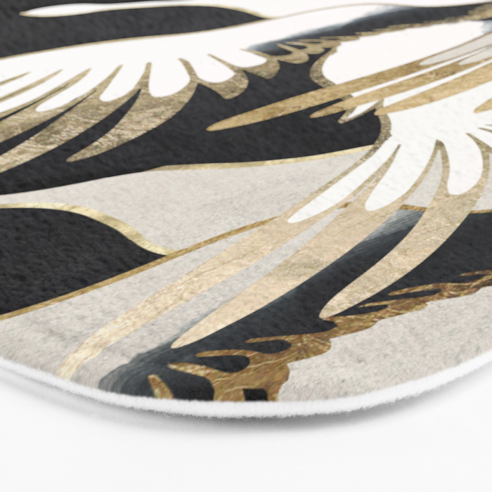 Crane Abstract Bath Mat Gallery Image 3