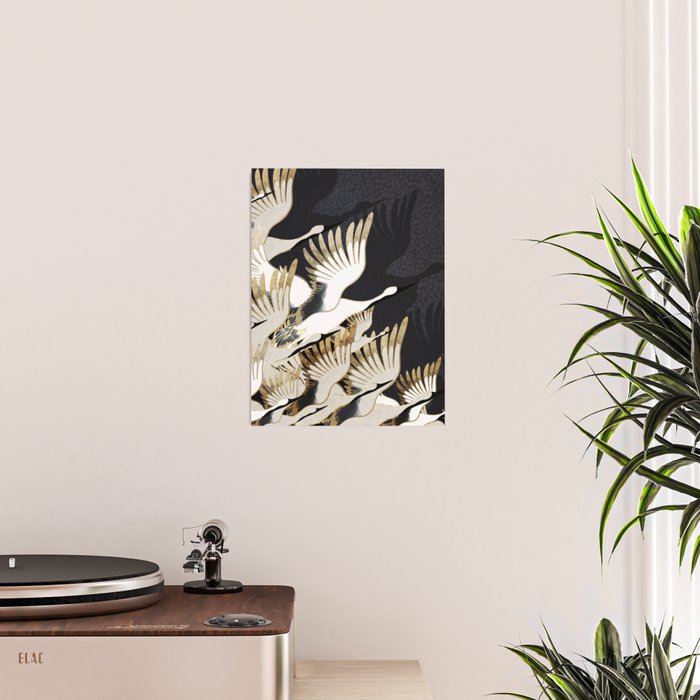 Crane Abstract Poster Gallery Image 2