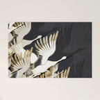 Crane Abstract Welcome Mat Gallery Image 1