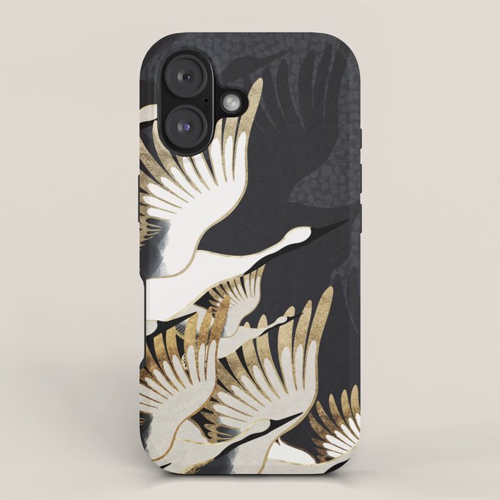 Crane Abstract iPhone Case Gallery Image 1