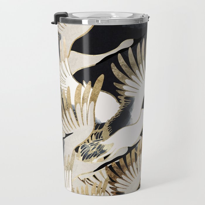 Crane Abstract Travel Mug Gallery Image 3