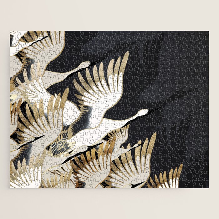 Crane Abstract Jigsaw Puzzle Gallery Image 1