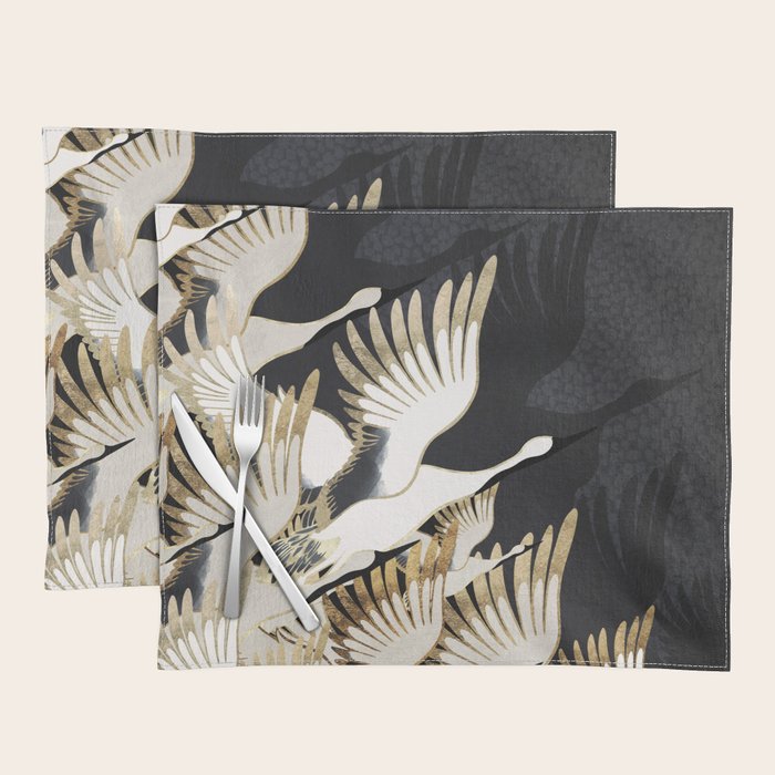 Crane Abstract Placemat Gallery Image 1