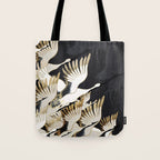 Crane Abstract Tote Bag Gallery Image 1