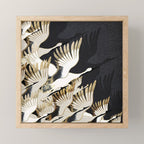 Crane Abstract Mini Art Print Gallery Image 1