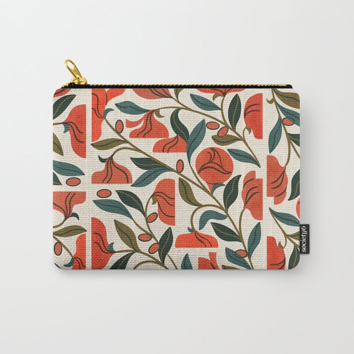 Nouveau Flower Market 1 Carry All Pouch Gallery Image 1