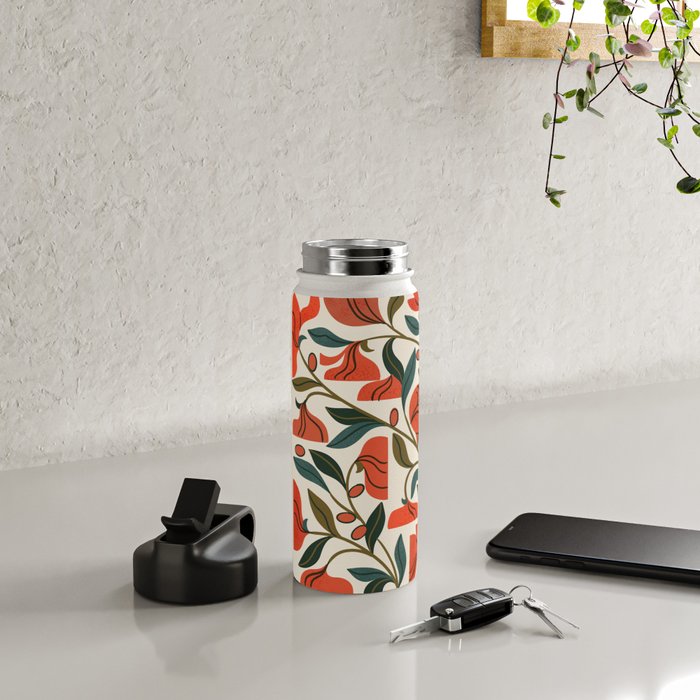 Nouveau Flower Market 1 Water Bottle Gallery Image 4