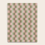 Geometric pattern rose and light green Notebook Gallery Image 4