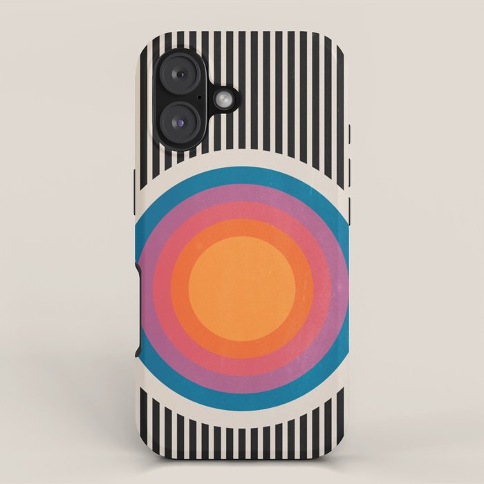 Vintage California Sun iPhone Case Gallery Image 1