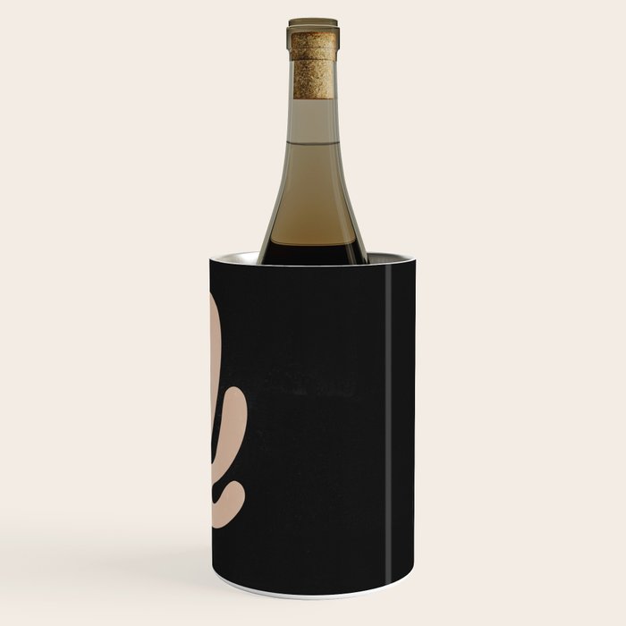 Noir Leaf: Mid Century Modern Matisse Edition Wine Chiller Gallery Image 3