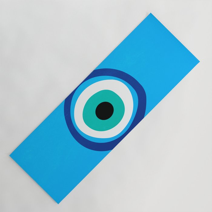 Mykonos: Vintage Travel Colour Series 03 Yoga Mat Gallery Image 1