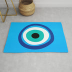 Mykonos: Vintage Travel Colour Series 03 Rug Gallery Image 1