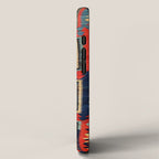 Sivas  Antique Cappadocian Turkish Kilim Print iPhone Case Gallery Image 2