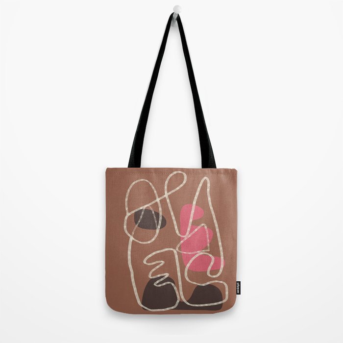 Organic Minimalist Layers 2 Tote Bag Gallery Image 2