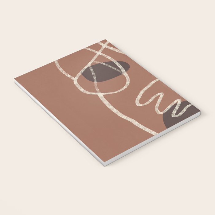 Organic Minimalist Layers 2 Notebook Gallery Image 3