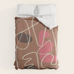 Organic Minimalist Layers 2 Duvet Cover Gallery Image 6