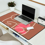 Organic Minimalist Layers 2 Desk Mat Gallery Image 2