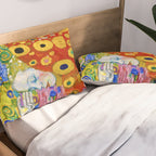 Gustav Klimt "Hope II" (detail) Pillow Sham Gallery Image 2