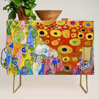Gustav Klimt "Hope II" (detail) Credenza Gallery Image 1