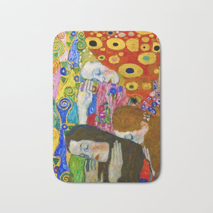 Gustav Klimt "Hope II" (detail) Bath Mat Gallery Image 1