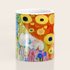 Gustav Klimt "Hope II" (detail) Coffee Mug Gallery Image 4