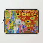 Gustav Klimt "Hope II" (detail) Laptop Sleeve Gallery Image 1