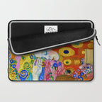Gustav Klimt "Hope II" (detail) Laptop Sleeve Gallery Image 2