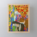 Gustav Klimt "Hope II" (detail) Mini Art Print Gallery Image 1