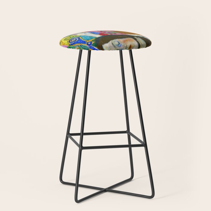 Gustav Klimt "Hope II" (detail) Stool Gallery Image 1