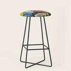 Gustav Klimt "Hope II" (detail) Stool Gallery Image 1