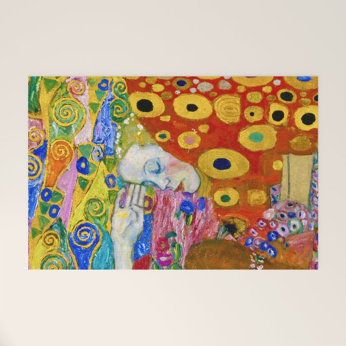 Gustav Klimt "Hope II" (detail) Welcome Mat Gallery Image 1