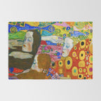 Gustav Klimt "Hope II" (detail) Rug Gallery Image 2