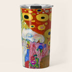 Gustav Klimt "Hope II" (detail) Travel Mug Gallery Image 1