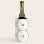 Minimal Botanical Pattern - Daisies Wine Chiller Gallery Image 2