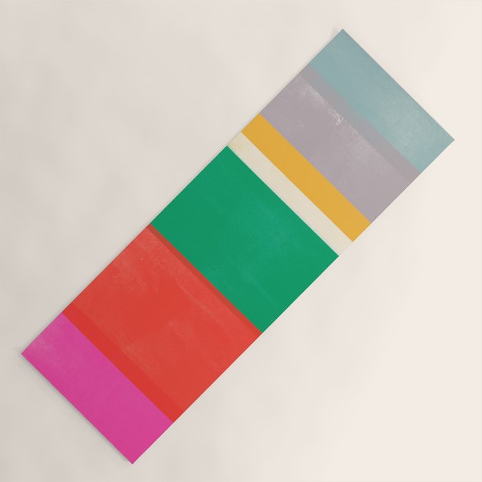 stripe study 38 Yoga Mat Gallery Image 1