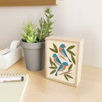 Bluebirds Mini Art Print Gallery Image 2