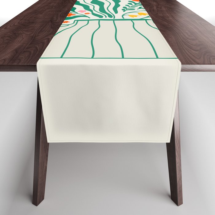 Flower Market 05: Los Angeles Table Runner Gallery Image 1