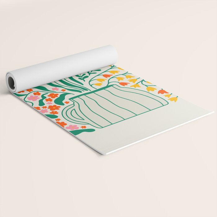 Flower Market 05: Los Angeles Yoga Mat Gallery Image 2