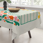 Flower Market 05: Los Angeles Tablecloth Gallery Image 3