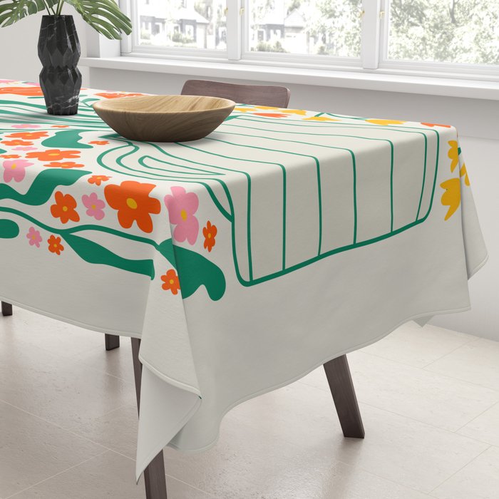 Flower Market 05: Los Angeles Tablecloth Gallery Image 3
